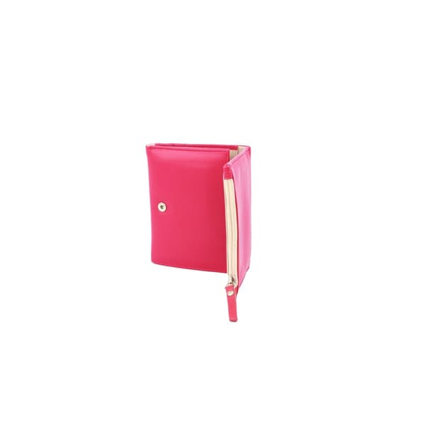 Eastern Counties Leather Womens/Ladies Isobel Contrast Zip Purse