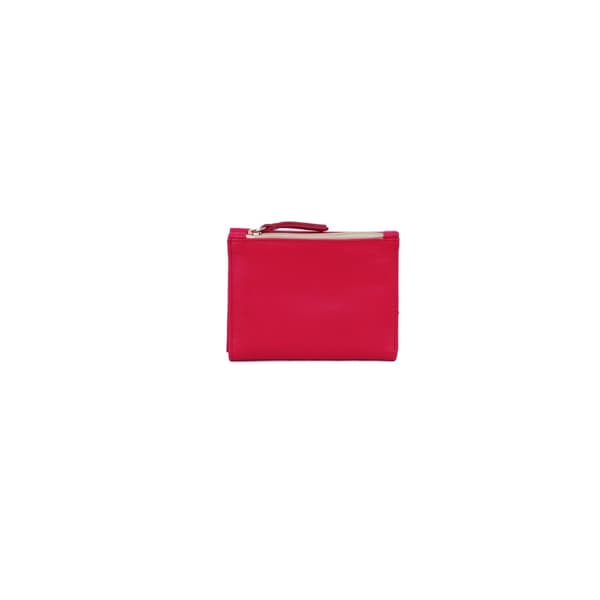 Eastern Counties Leather Womens/Ladies Isobel Contrast Zip Purse