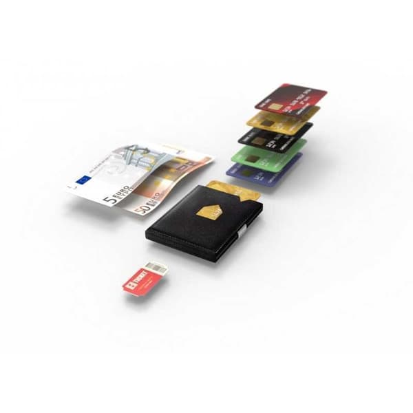 Exentri Smart Wallet - RFID-suojattu