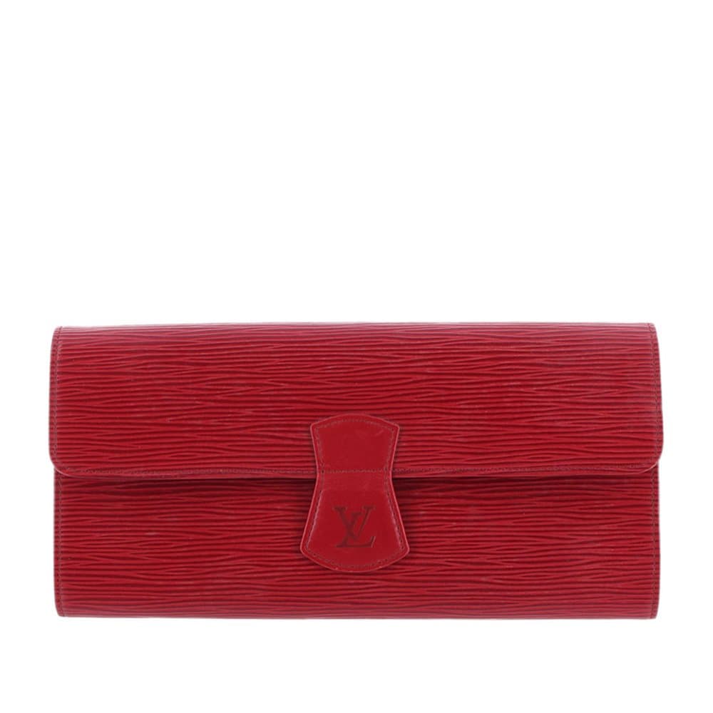 Louis Vuitton Epi Rouleau Bijoux Jewelry Roll Red