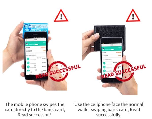 Smart RFID Skydd Plånbok Äkta Läder 4 Färger