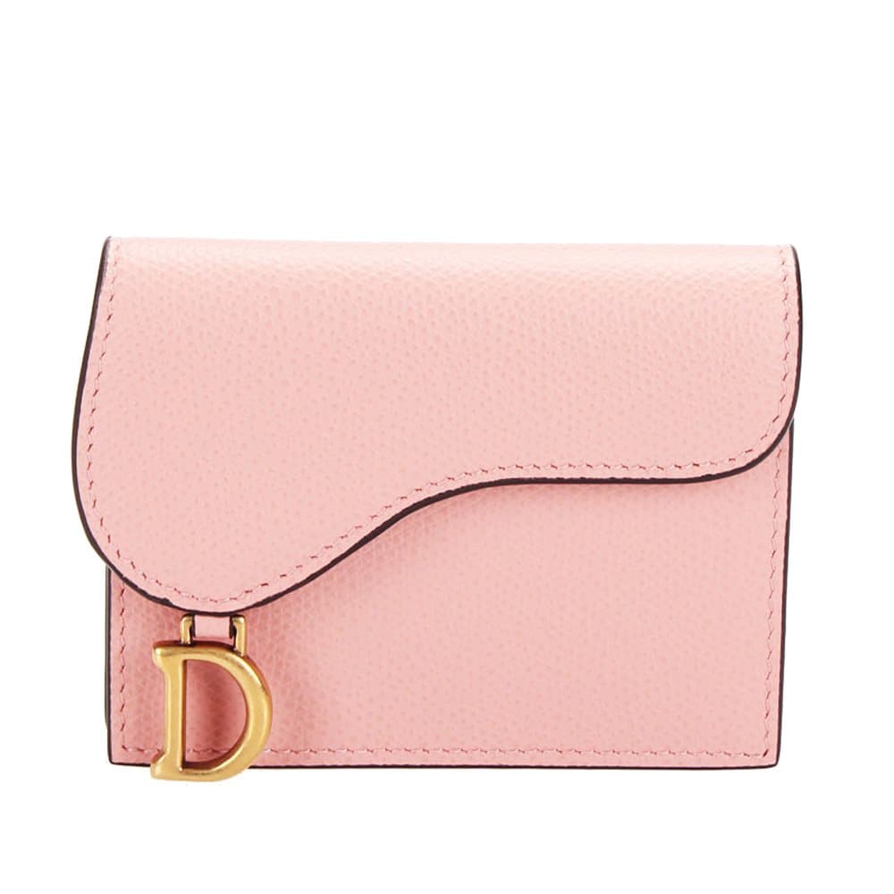 Dior Saddle Leather Pouch Pink