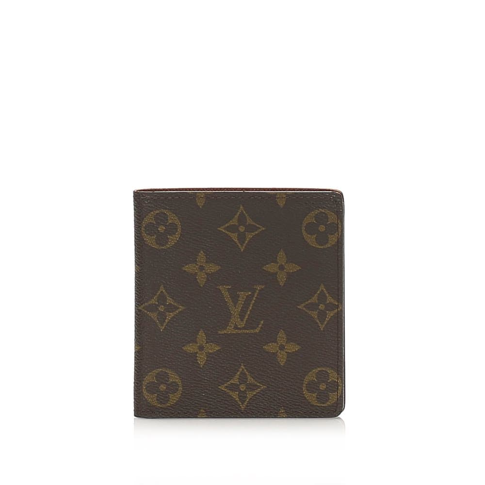 Louis Vuitton Monogram Coin Pouch Brown