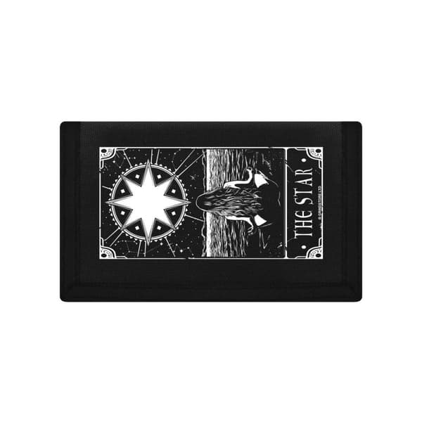 Deadly Tarot Stjärnplånboken Black/White One Size