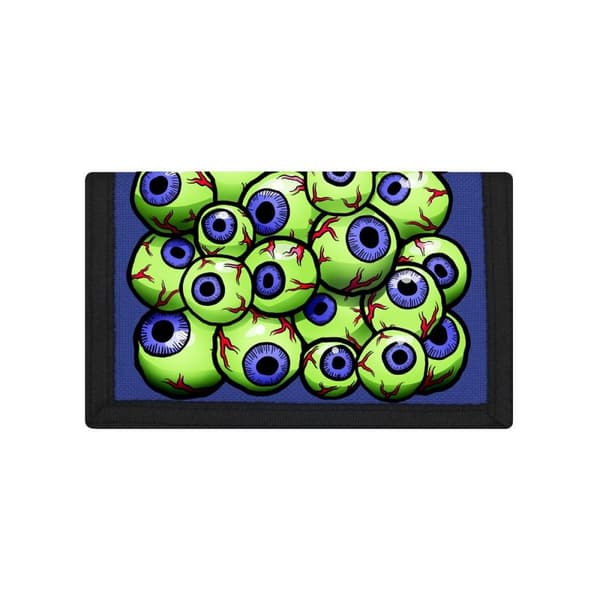 Grindstore Eyeball Avalanche Ripper plånbok Blue/Green/Red One Size