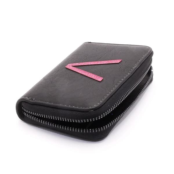 Damplånbok Zip Around Clutch Letter - Flera färger