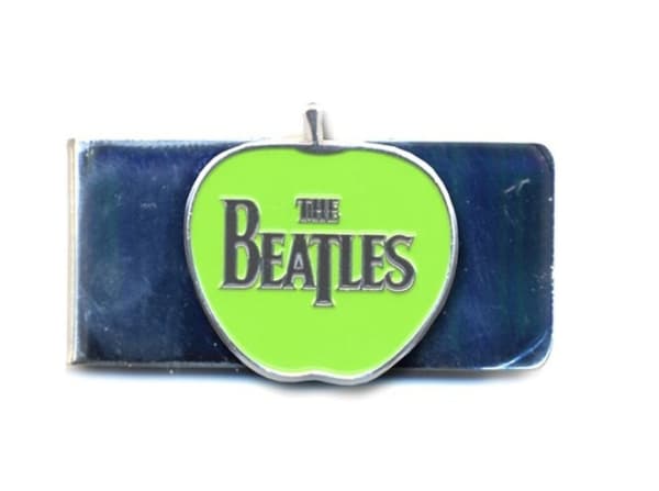 The Beatles Money Clip Beatles on Apple Band Logo Official Metal One Size
