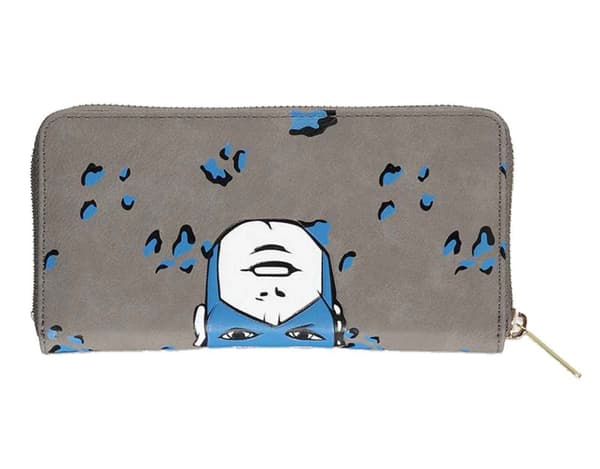 Captain America Purse First Avenger Official Marvel Grey Zip Around One Size