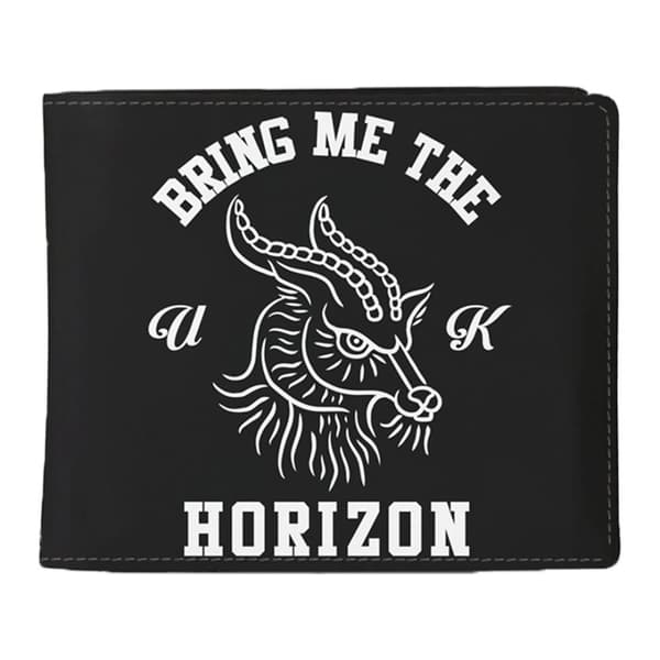 Bring Me The Horizon Wallet Goat Band Logo Official Bifold One Size
