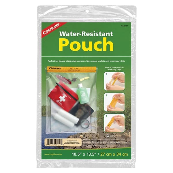 COGHLANS WATER-RESISTANT POUCH LARGE CG8417, 27 x 34 cm kartfodral