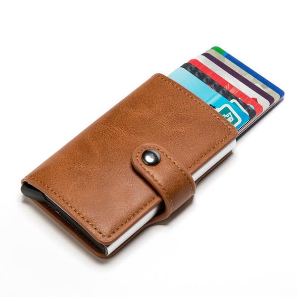 Lompakkokorttipidike - RFID- ja NFC-suojaus - 5 korttia