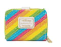 Miniatyrbild 3 av 4: Loungefly Purse Sequin Rainbow Official Disney Yellow Zip Around One Size