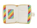 Miniatyrbild 2 av 4: Loungefly Purse Sequin Rainbow Official Disney Yellow Zip Around One Size