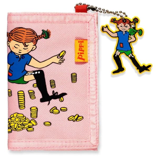 Pippi Plånbok Rosa
