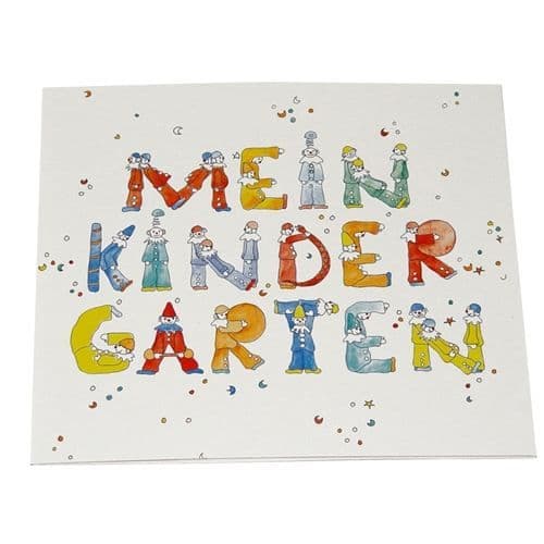DAIBER Porträttfotoplånbok - Clowns-Mein Kindergarten - Format 13x18 cm