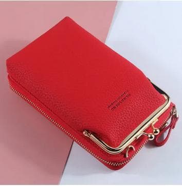 Mobiltaske Pung Kortholder Taske med skulderrem Black