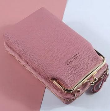 Mobiltaske Pung Kortholder Taske med skulderrem Black
