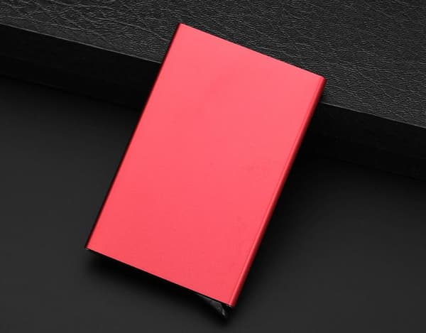 RFID-säker korthållare aluminium varierande färger