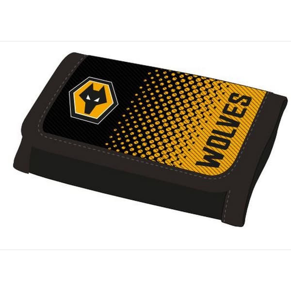 Wolves Fade Wallet Black/Yellow One Size