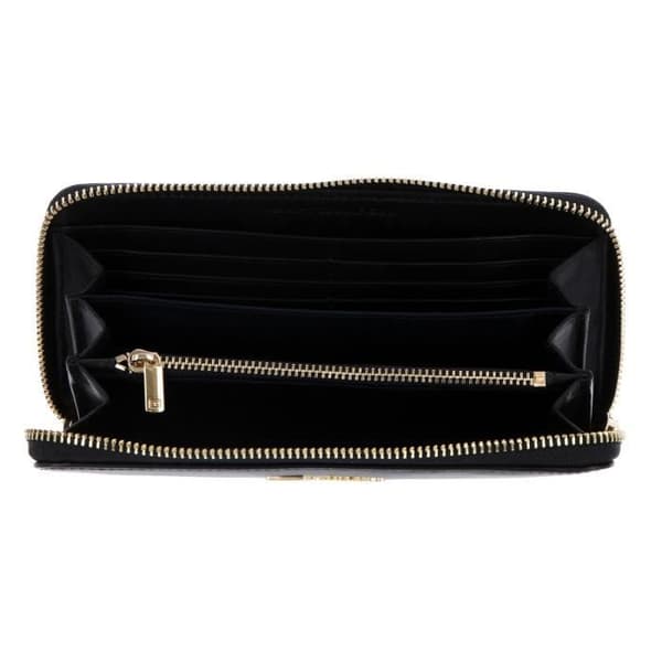 Handväska - TOMMY HILFIGER - Essential läderplånbok - 100 % läder - Svart - Chic och elegant