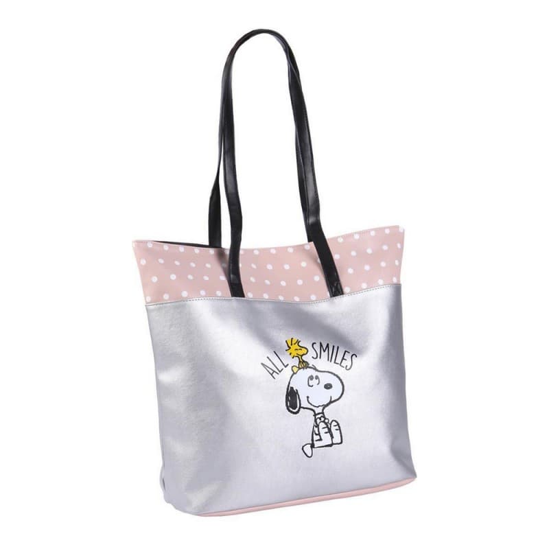 Bag Snoopy Silver (38 x 32 x 13 cm)