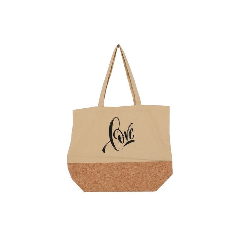 Multi-use Bag Love Beige Textile (15 x 36 x 45 cm)