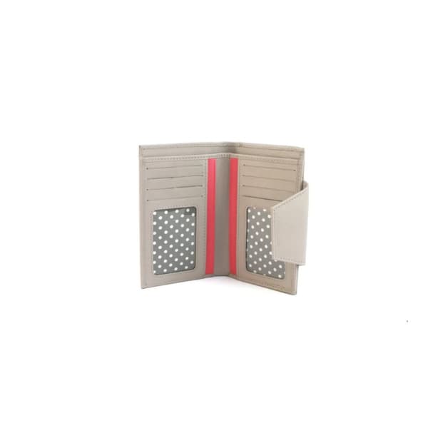 Eastern Counties Leather Kamila Leather Contrast Piping Purse