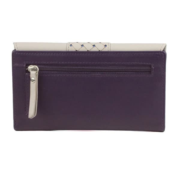 Eastern Counties Leather Donna kontrastpanel läderväska