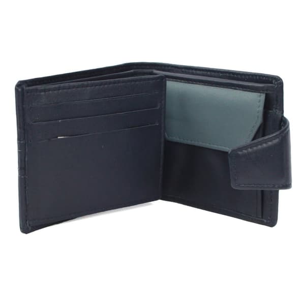 Eastern Counties Leather Unisex Max Max Tri-Fold plånbok i läder med sömmar