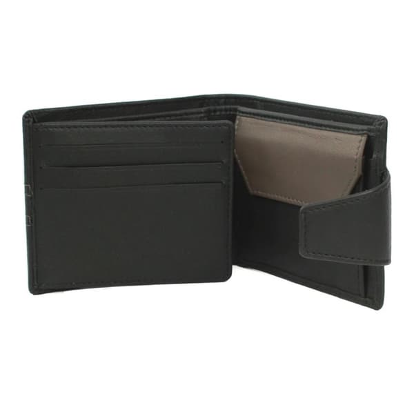 Eastern Counties Leather Unisex Max Max Tri-Fold plånbok i läder med sömmar