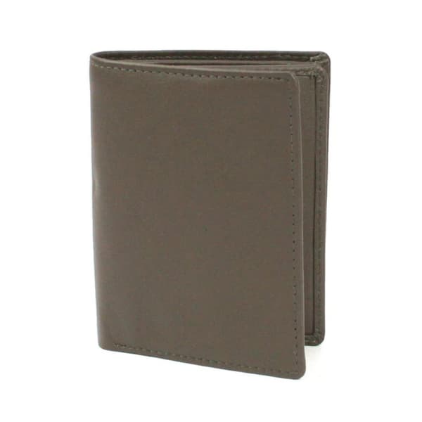 Eastern Counties Leather Unisex Dylan Dylan Bi-Fold Leather Card Wallet för vuxna Taupe One Size