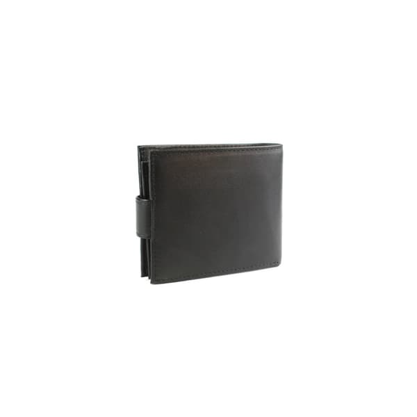 Eastern Counties Leather Unisex voksen Grayson Bi-Fold læderpung med kontrastfarvede paspoleringer