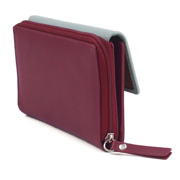 Eastern Counties Leather Womens/Ladies Ferne Colour Block Leather Purse