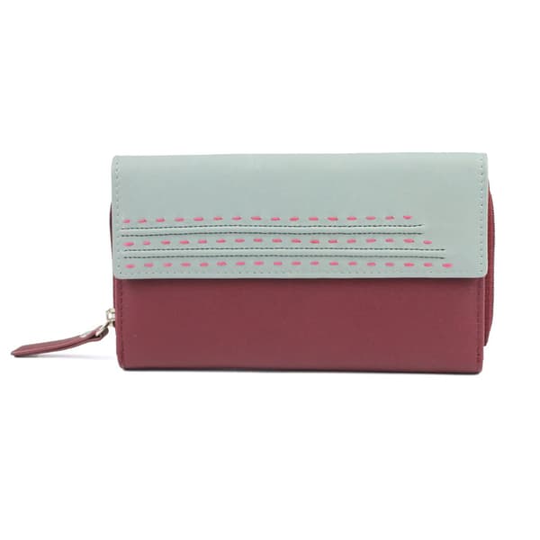 Eastern Counties Leather Womens/Ladies Ferne Colour Block Leather Purse