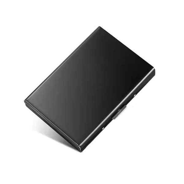 INF RFID kreditkortshållare 10 kortplatser Svart