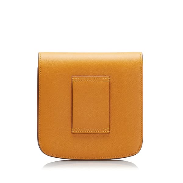 Pre-owned Hermès 2002 Wallet Orange