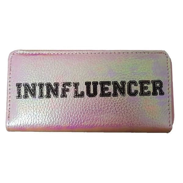Plånbok - ININFLUENCER - Iridescent - 19.5x9.5x2.5 cm - Assorterad - Måttlig