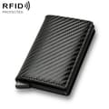 Miniatyrbild 1 av 4: PopUp-plånbok med RFID-skydd i svart kolfiber