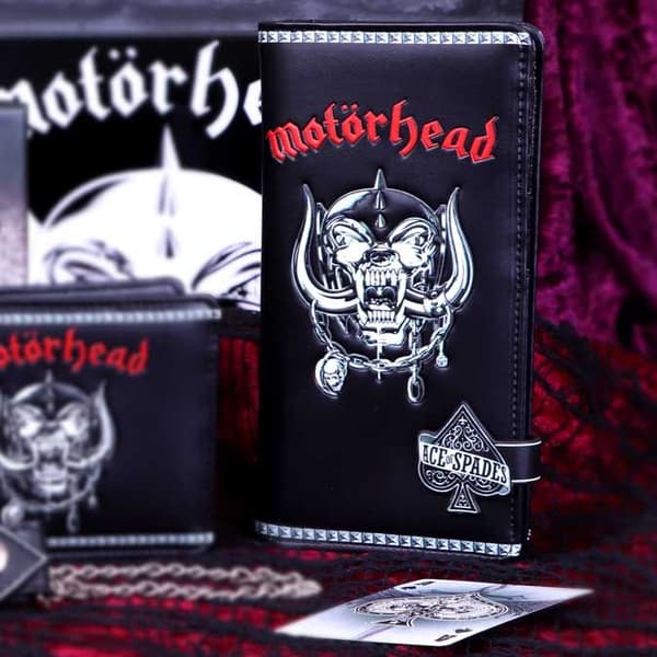 Nemesis Now - Motorhead - Warpig spader ess präglad väska 18,5 cm