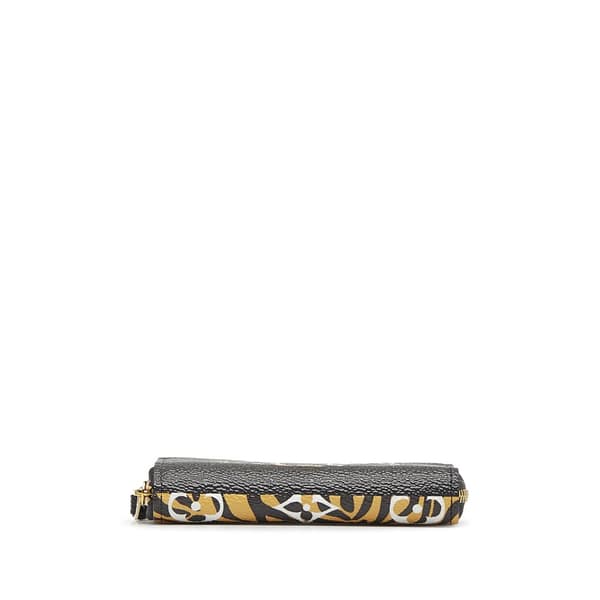 Pre-owned Louis Vuitton Monogram Jungle Zippy Coin Purse Brown