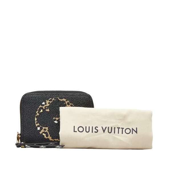 Pre-owned Louis Vuitton Monogram Jungle Zippy Coin Purse Brown