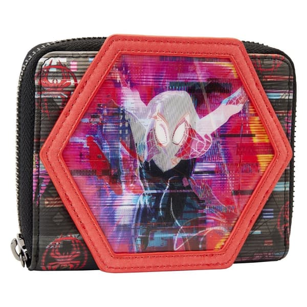 Loungefly: Marvel - Across the Spiderverse Lenticular Zip Around Wallet