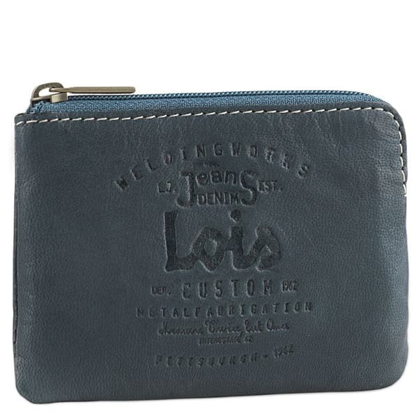 Plånbok Herr Läder Mjuk Liten Format 11002 Jeans