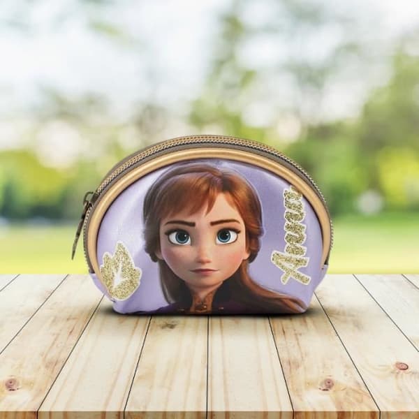 Myntväska - KARACTERMANIA - Anna Frozen - Oval - Officiell licens - Tjej