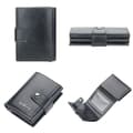 Miniatyrbillede 2 af 2: Kortholder med RFID-beskyttelse & seddelrum - Sort