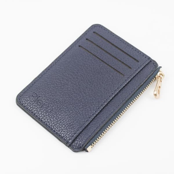 INF Minimalistisk Plånbok Slim Plånbok med Zip Kreditkortshållare Plånbok
