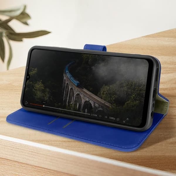 Etui för Nokia G42 - AVIZAR - Snygg Täcka - Plånbok Funktion Ställ - Blå