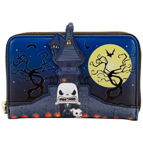 Loungefly The Nightmare Before Christmas Wallet Jack Skellington Blå  Man