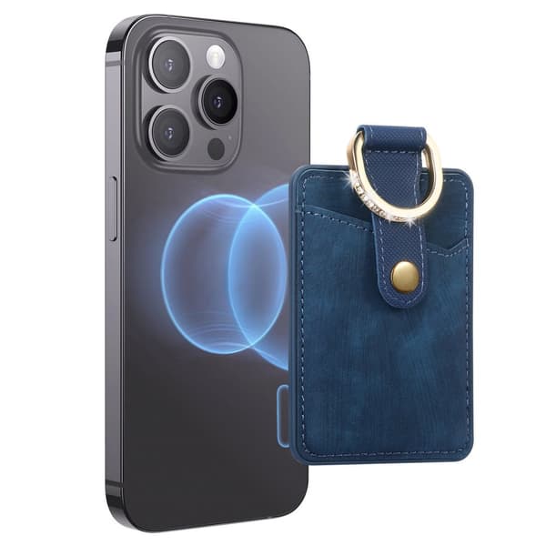 INF Magnetisk kortholder med justerbar stativ Ringholder for iPhone