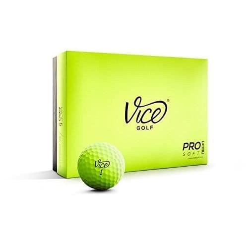 Vice Pro Soft Golf Balls Lime (ett dussin)